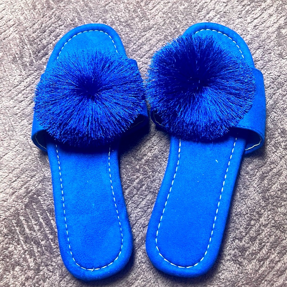 Blue Sandals
